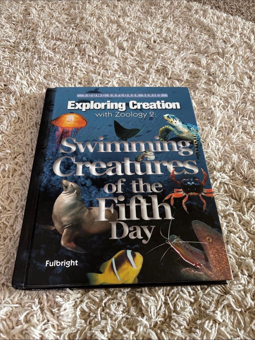 Exploring Creation: Swimming Creatures of the Fifth Day - Ocean Blue Cover